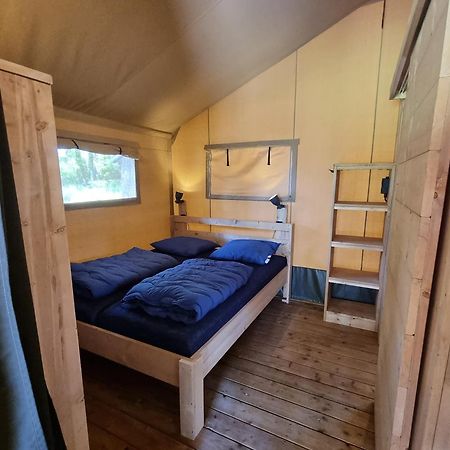 Safari tent at Camping Village Sy Ferrières Eksteriør bilde