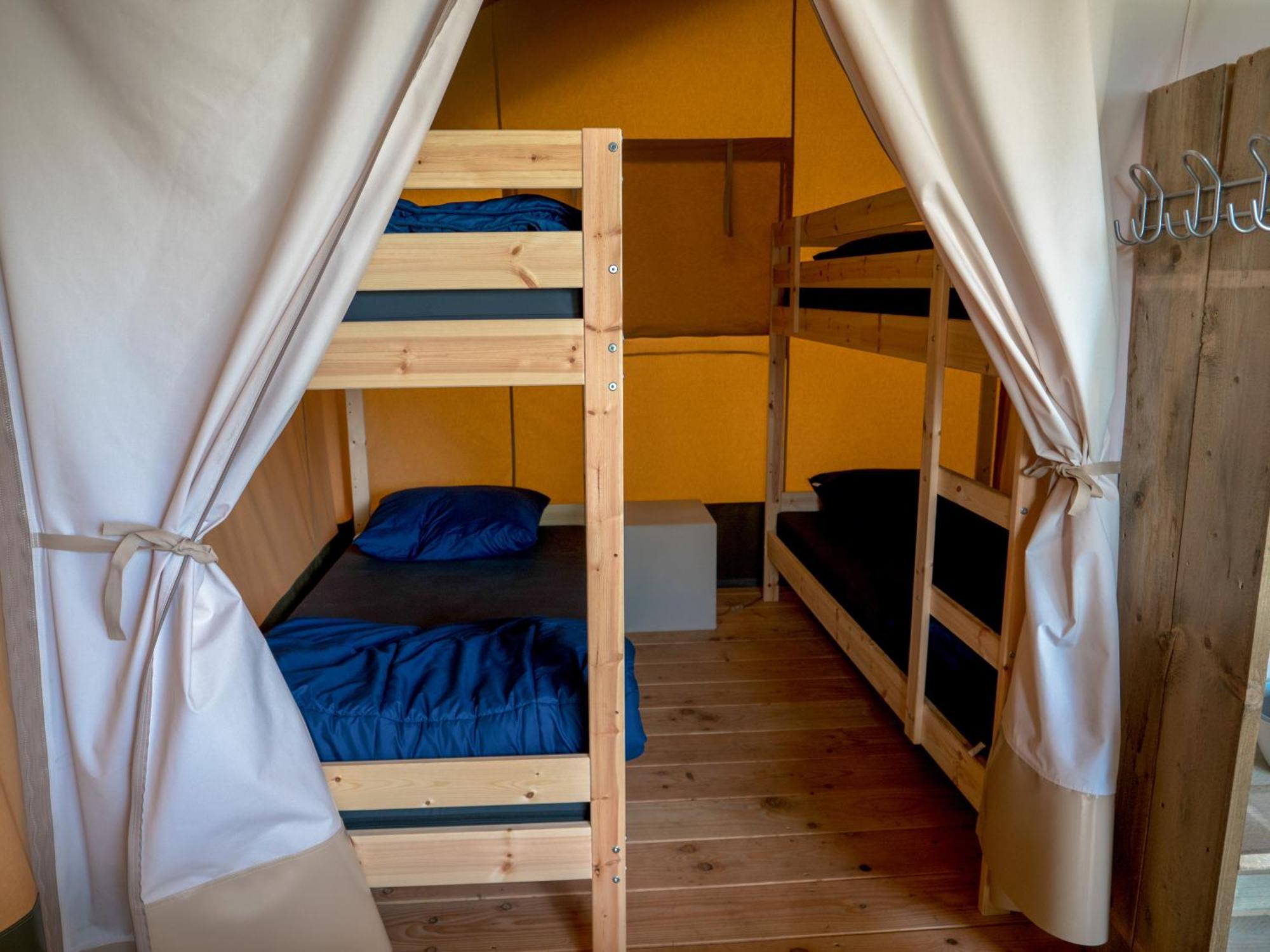 Safari tent at Camping Village Sy Ferrières Eksteriør bilde